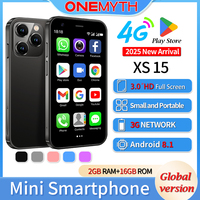 SOYES XS15 Mini Smartphone 3.0-inch HD Display 2GB RAM 16GB ROM Dual SIM Standby Game Store Android 8.1 Small Size Good Gifts