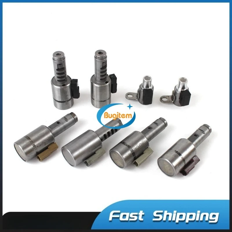8PCS Transmission Solenoid Kit TF80SC TF81SC AF40-6 Fits For VOLVO S60 XC60 For PEUGEOT For RENAULT ESPACE 06-11 For SAAB