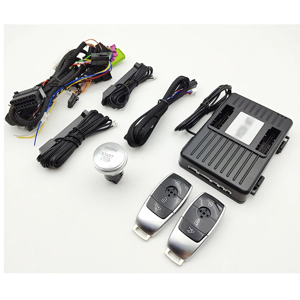 

Lower Trims Upgrade Car Push To Start System For 2006-2007-2008 ML X164 GL W164 R W251 S W221 Remote Start Auto PKE Keyless