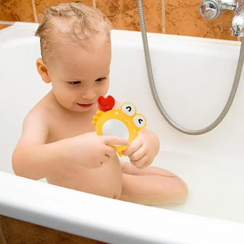 Nuoto pinguino giocattolo da bagno giocattolo d'acqua nuoto granchio e mucca animale giocattolo da bagno e giocattolo da piscina per i nuovi genitori divertente giocattolo da vasca da bagno granchio