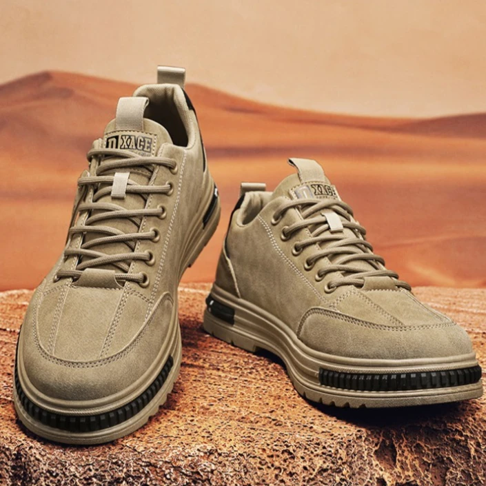 

2025New Spring Mens Casual Shoes Breathable Non Slip Sports Board Shoes Comfortable Platform Working Shoes Zapatillas Informales