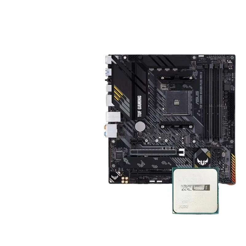 A520/B550 heavy gunner main board with new Ryzen 5600X 5700X board U set