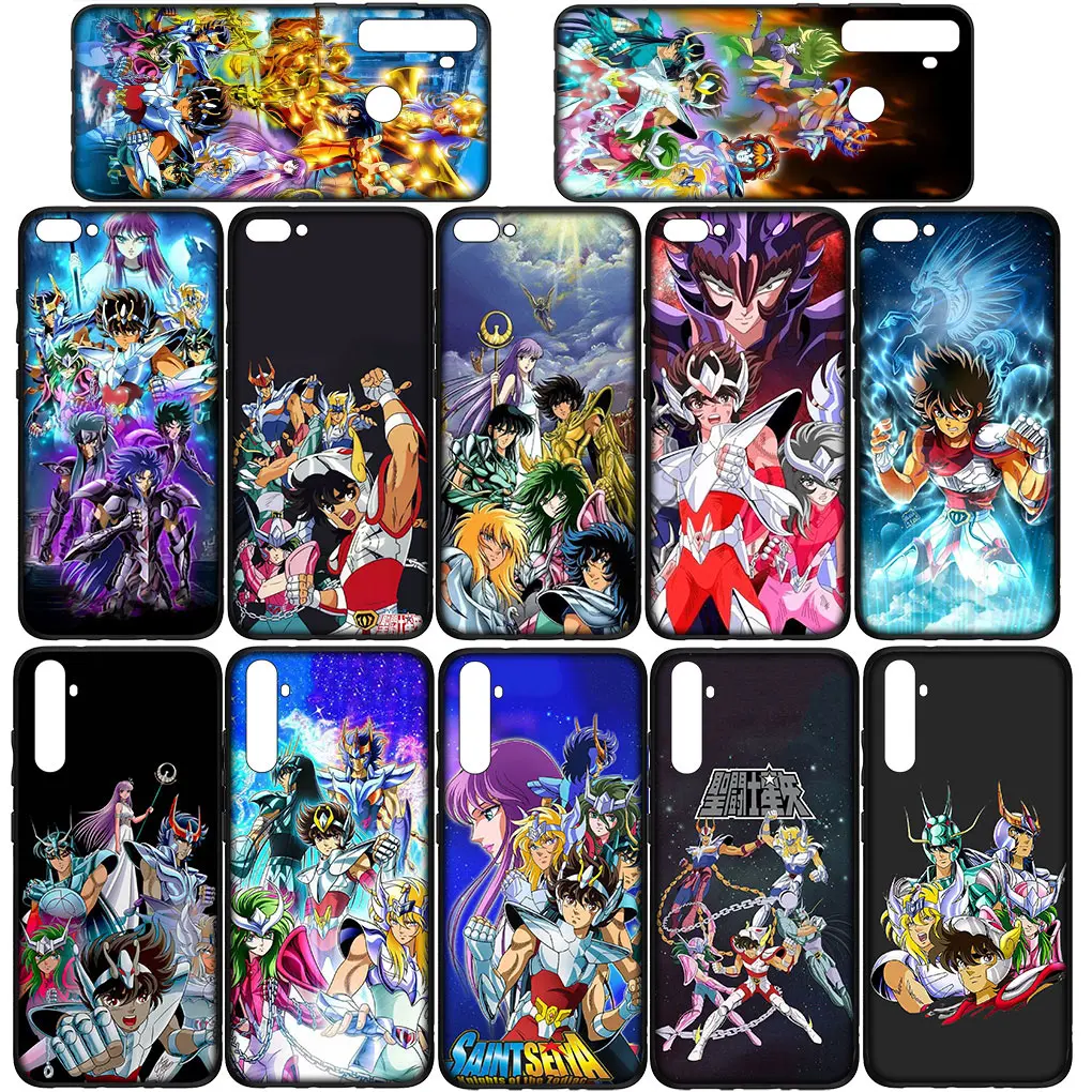 Anime Cartoon Saint Seiya Phone Casing for Xiaomi Redmi Note 13 13C A3 A3X Mi POCO F6 F5 Pro C65 C55 C50 C51 Edge Cover Case