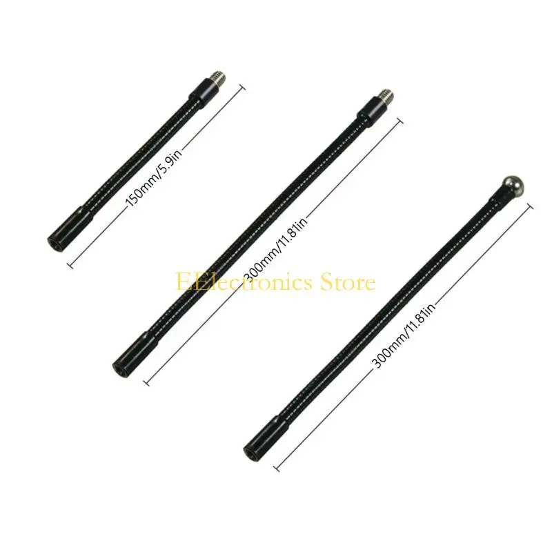 Immagine 7: B03C Braccio supporto a collo cigno regolabile per fotocamere DSLR e supporto per illuminazione video