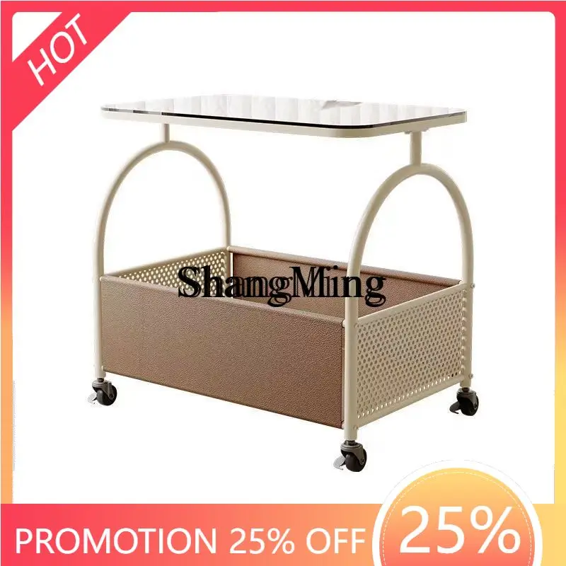 FG good-looking  small apartment household tea table bedroom bedside table balcony small table with wheels
