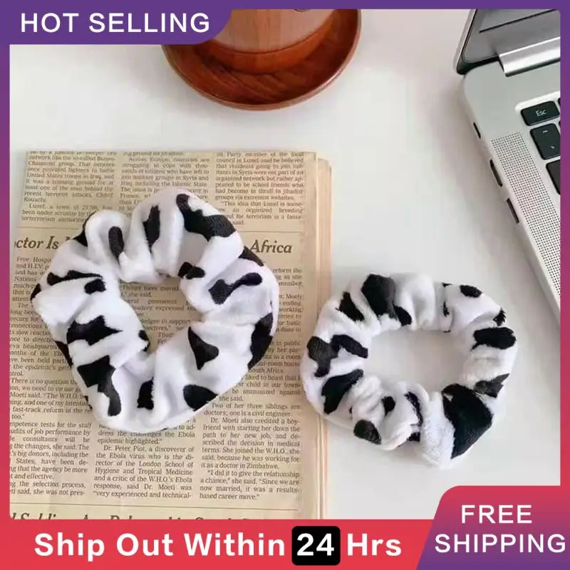 Plush Hair Cord High Color Value 10g-12g Head Rope Headwear Large Intestine Hair Ring Easy To Carry Rubber Band Washable Plush