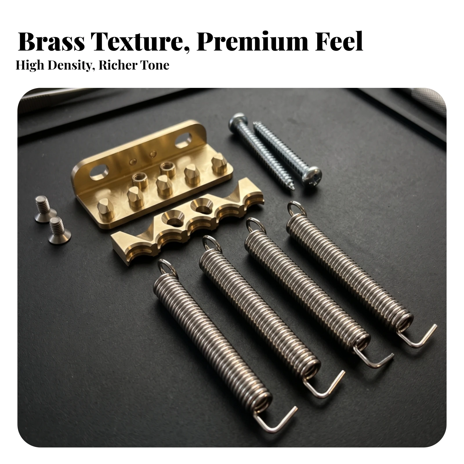 Locking Spring Claw Assembly Ready-to-Install Tremolo Claw Kit with Springs Tremolo Spring Kit Smooth for Guitarists