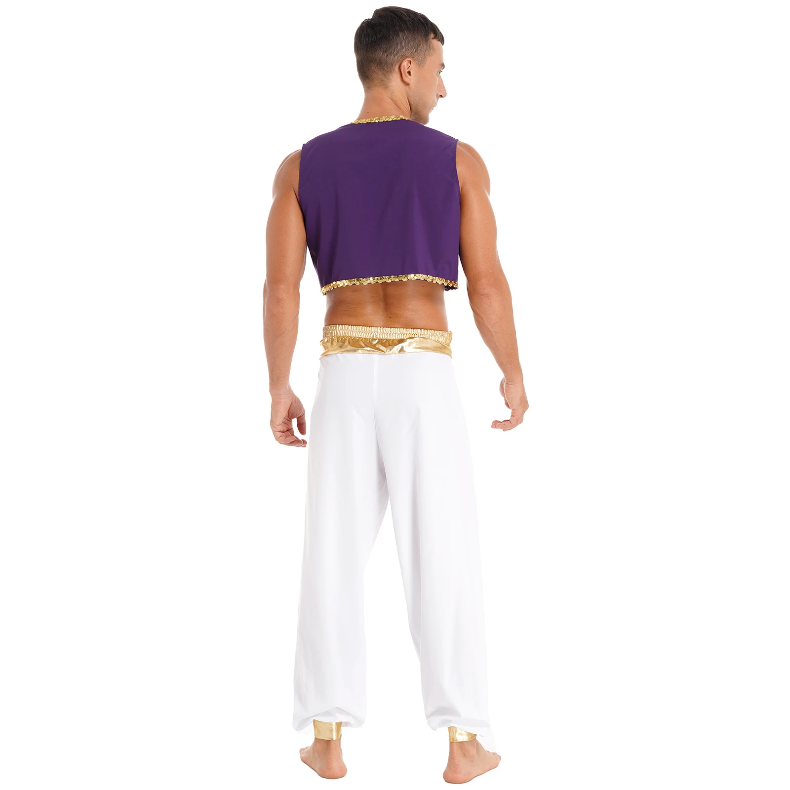 Men's Aladdin Arabian Prince Costume 3