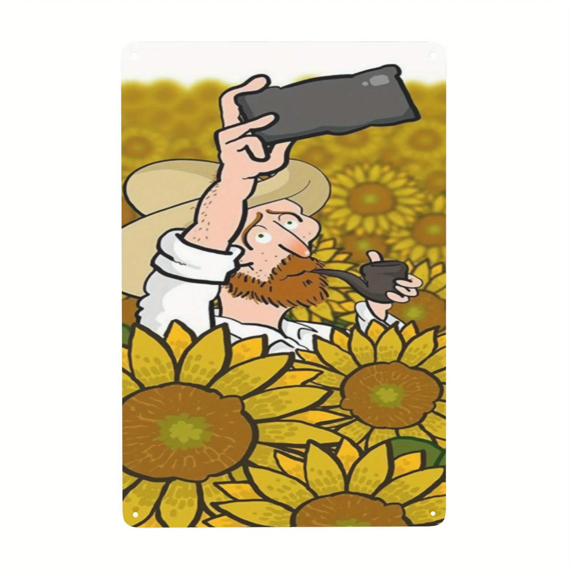 1Pc Sunflower Metal… - image