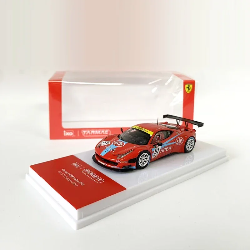 Tarmac Works 1:64 Model Car F 458 Italia GT3 FIA Europe 2011 Alloy Die-Cast Sport Vehicle