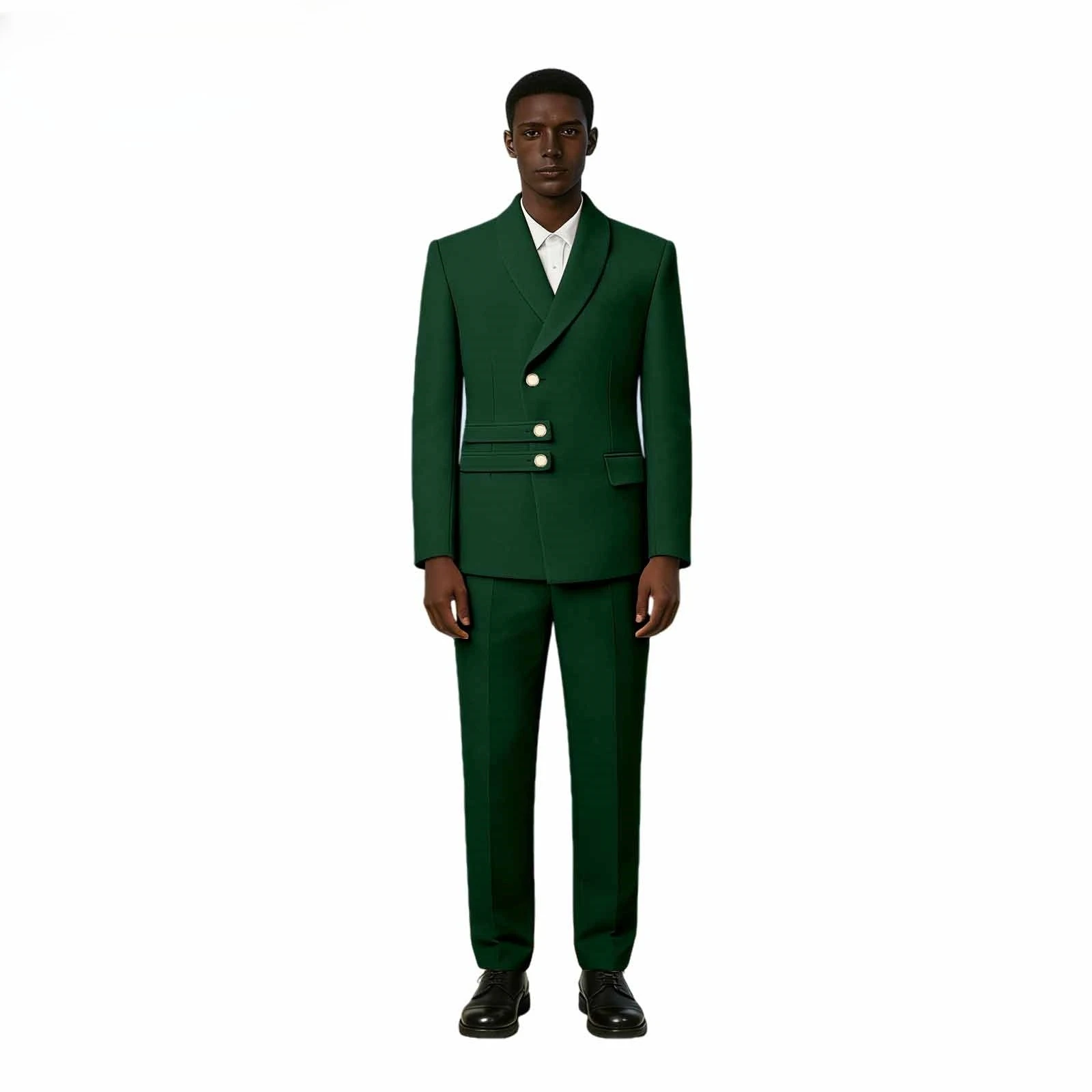 

New Men's Suit - African Ethnic Pattern Batik All-cotton Men's Casual Outfit Veste Homme Costume Wedding Suit for Man 2026