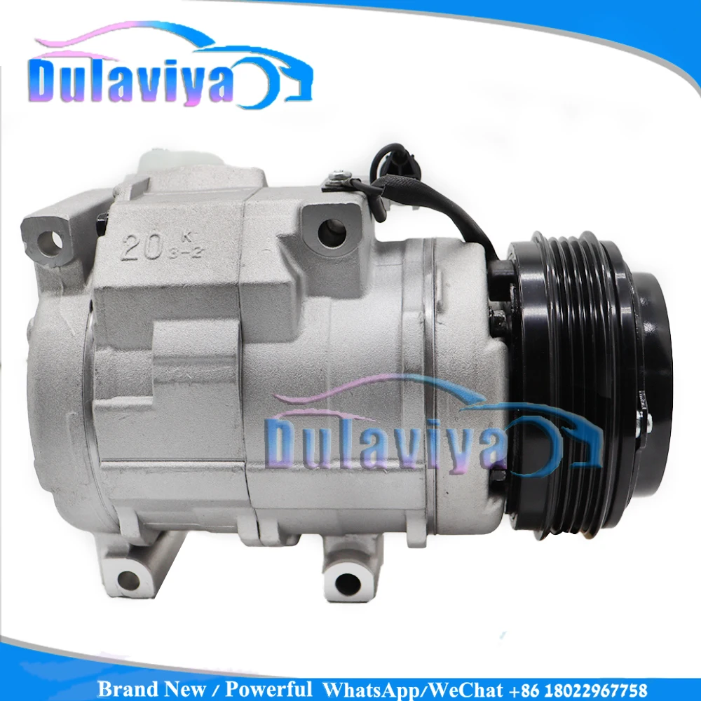 Air Conditioning AC Compressor For Kia Sedona Grand Carnival 2.9 2006- AC52144 10-107297701-4D100 97701-4D Car 10S20C