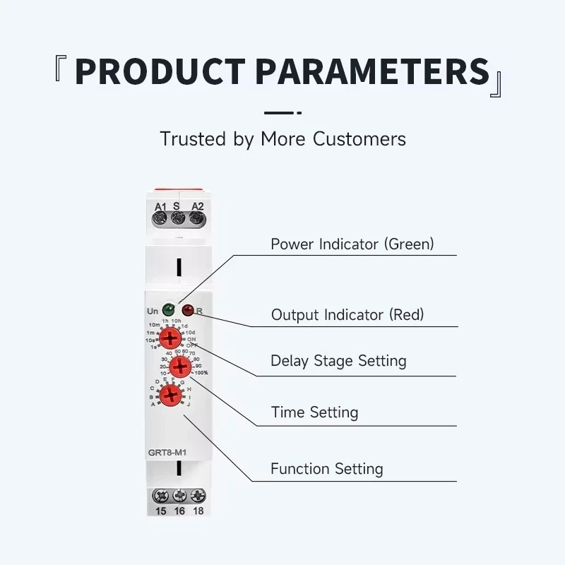 متعددة الوظائف الموقت التتابع وحدات تأخير التتابع الموقت التتابع 24 فولت 220 فولت الوقت الموقت