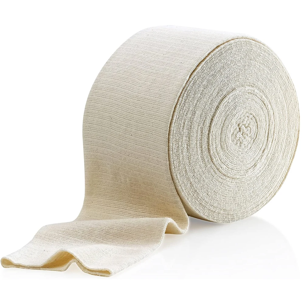 

1-рулонная эластичная трубчатая поддерживающая повязка — легко среднее сжатие для больших рук, коленей и ног | Многоразовый чулок Ту