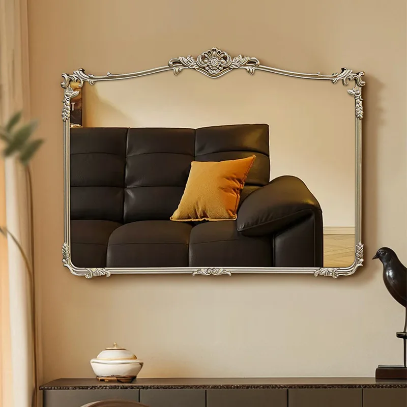 

Aesthetic Irregular Wall Mirror Decoration Vanity Living Room Girls Bedroom Bathroom Mirror Luxury Makeup Spiegels Home Products
