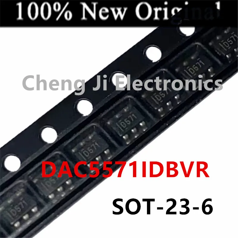 

10PCS/Lot DAC5571IDBVR DAC5571IDBVT D571 New original I2C interface converter chip DAC5574IDGSR DAC5574IDGS D574