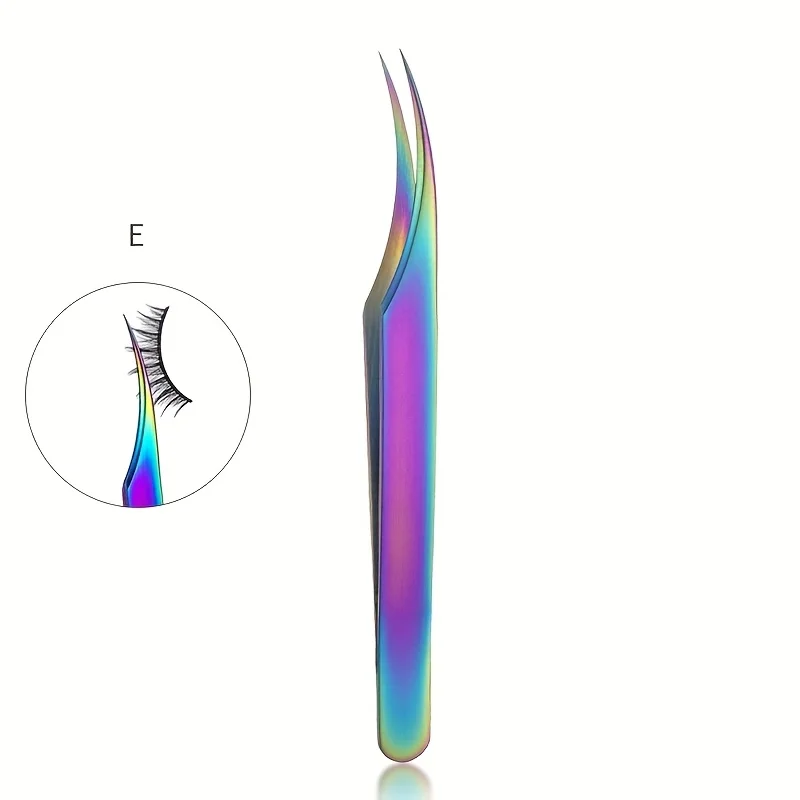 Precyzyjne pincety ze stali nierdzewnej z etui do przechowywania, ultra-ostrych ostrzy do brwi, zaskórników, pryszczy, narzędzie do pielęgnacji twarzy i ciała.