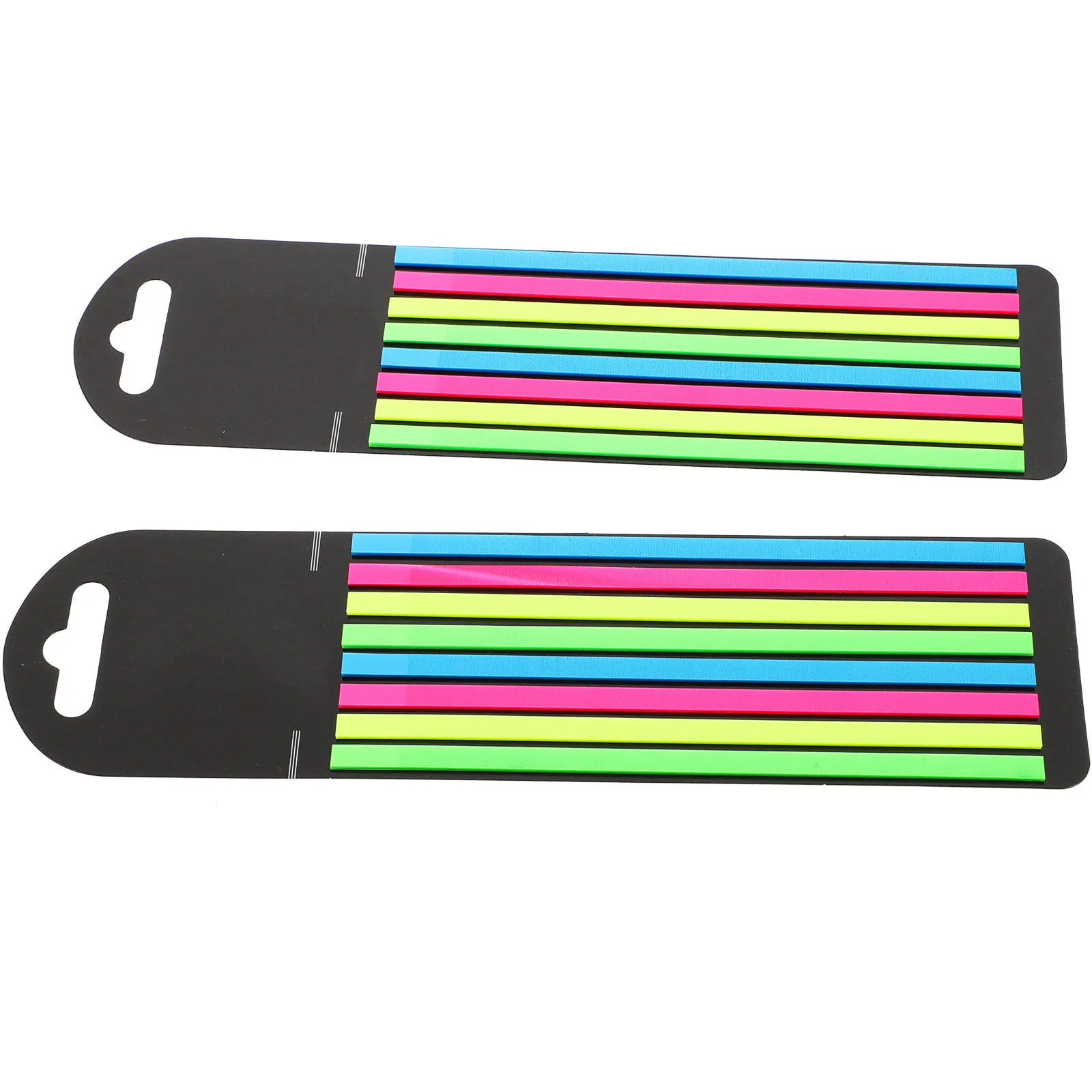 

2Pcs Highlight Strips Professional Reading Strips Bright Color Page Marker for School Office Study Book Supply Portable Sentence