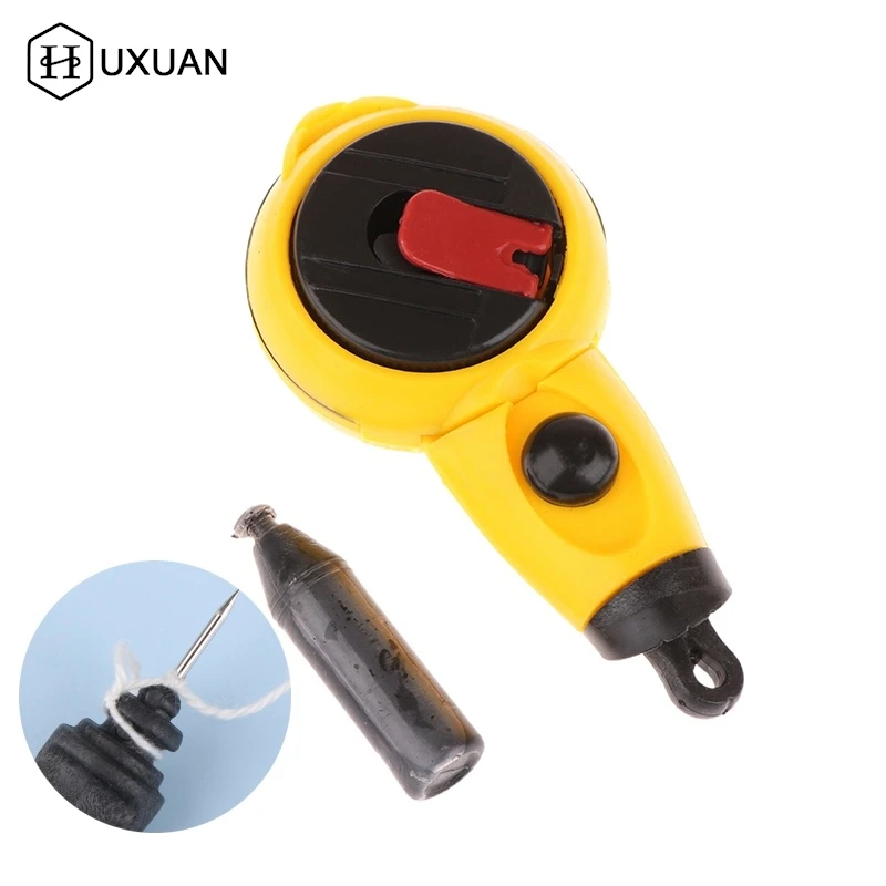 Automatic Rewinding Carpentry Ink Drawing Line Marker Carpenter Tools Wood Scriber