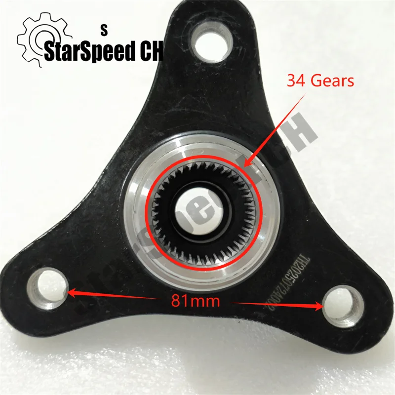 Brand New Assale Posteriore Differenziale Flangia 81mm 34 Marce Per BMW 520 525 530 730 750 760 F02 F10 F18 2008-2017 Accessori Auto