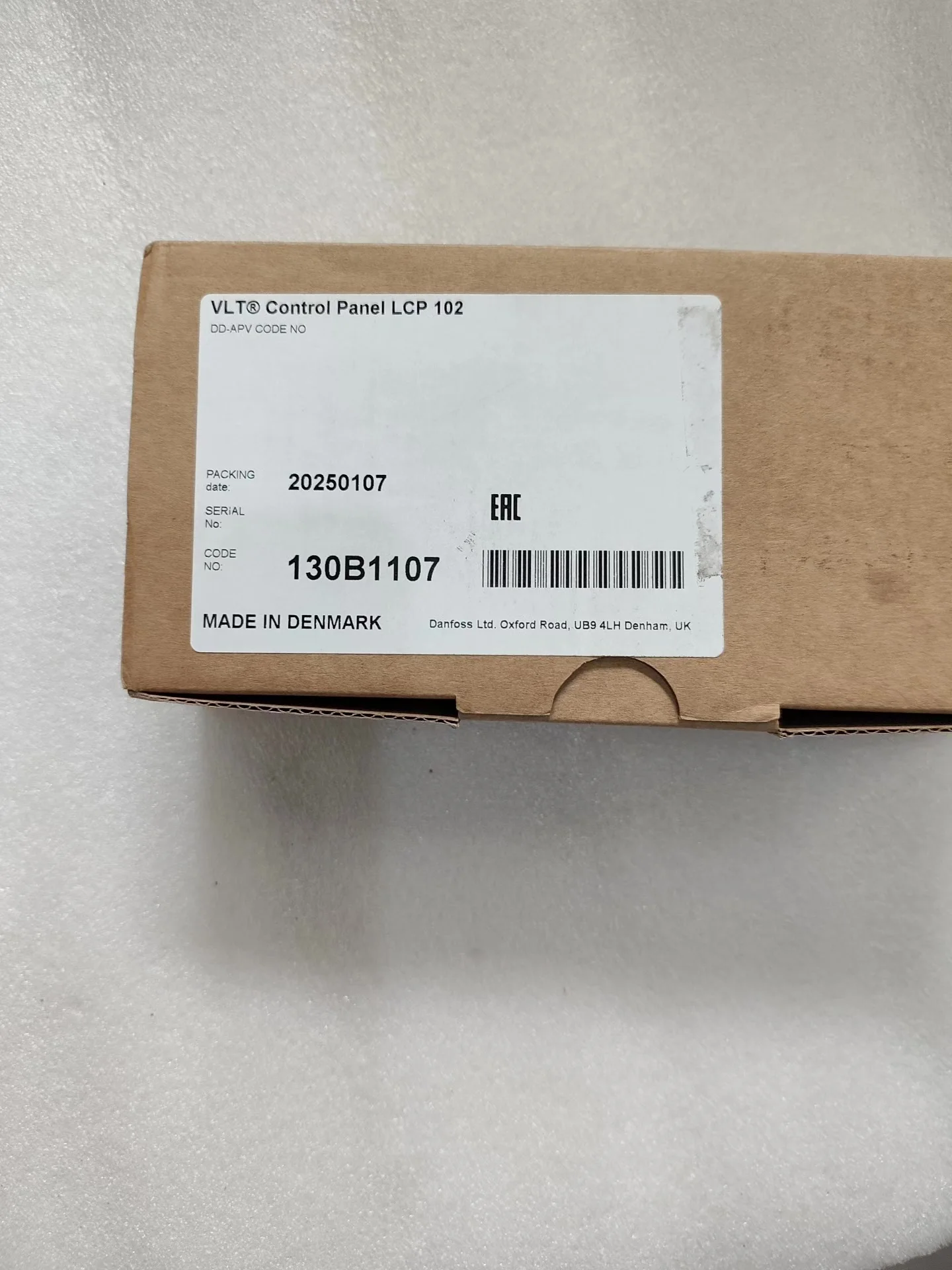 Project Remaining New Original Danfoss LCP 102, 130B1107, Denver