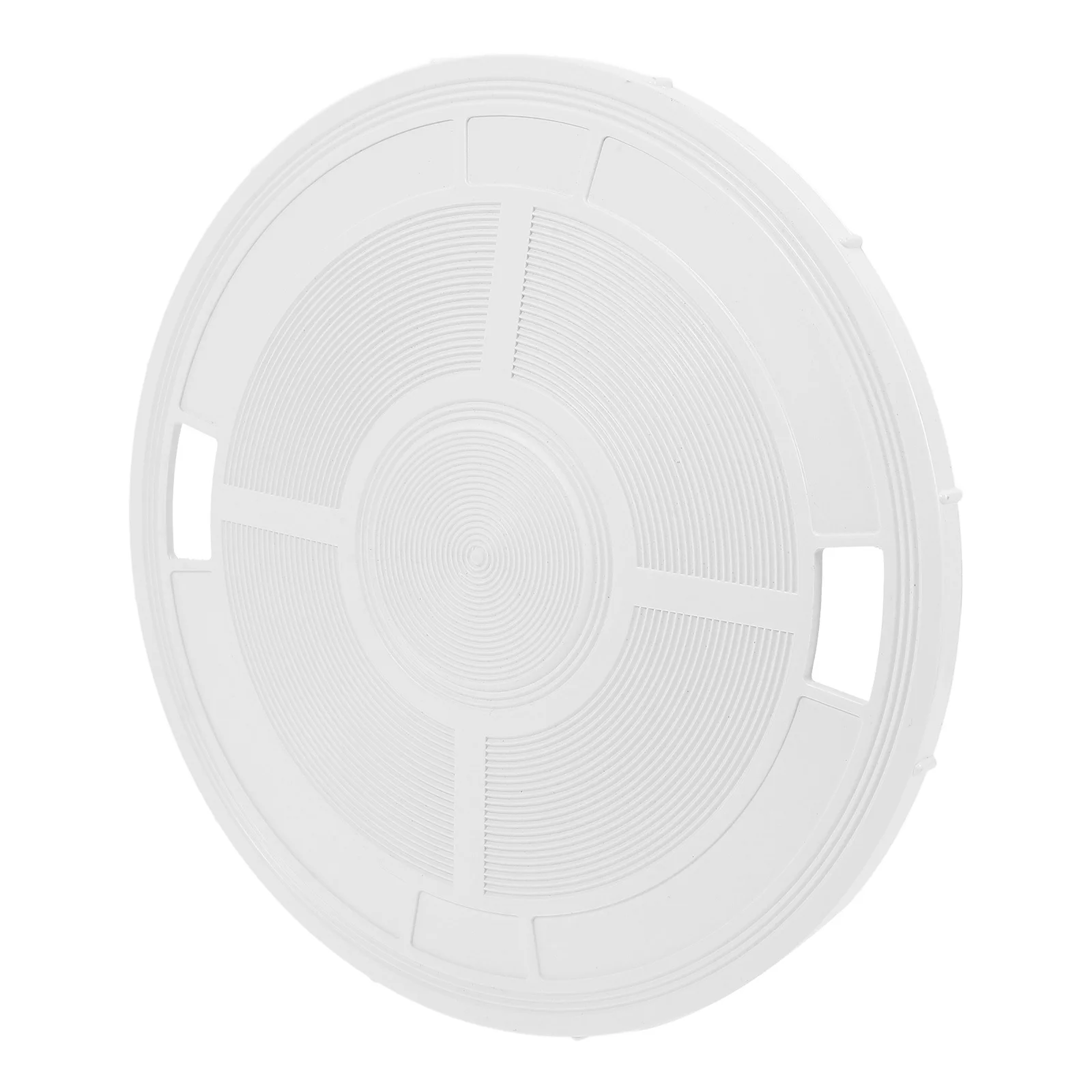

Skimmer Cover for Pool Round Lid Replacement Precise Fit Deck Compatibility with Pool Filter Sand Jar and Vacuum System