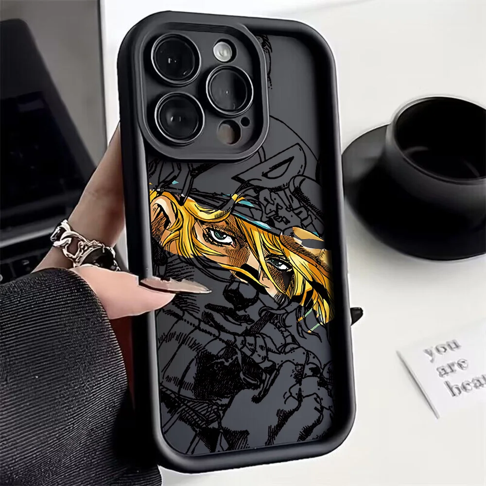 JOJO's Bizarre Adventure Phone Case for Motorola Moto Edge G15 G24 50 G35 G05 G34 E14 G75 G PLAY G85 40 Neo Fusion Pro 4G 5G - view 3