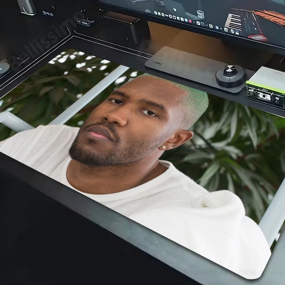 Singer Frank O-Ocean Mousepad Non-slip Suitable For Office Computers Laptops E-sports Game Desk Mats XXL Keyboard