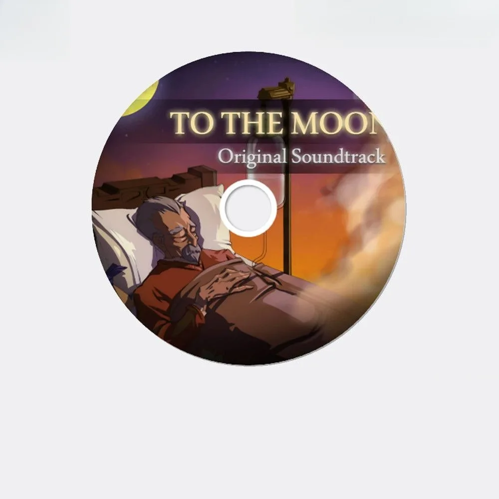 

To The Moon OST CD | Lossless Game Soundtrack | Emotional Piano Melodies | Car & Home High-Fidelity Audio Disc