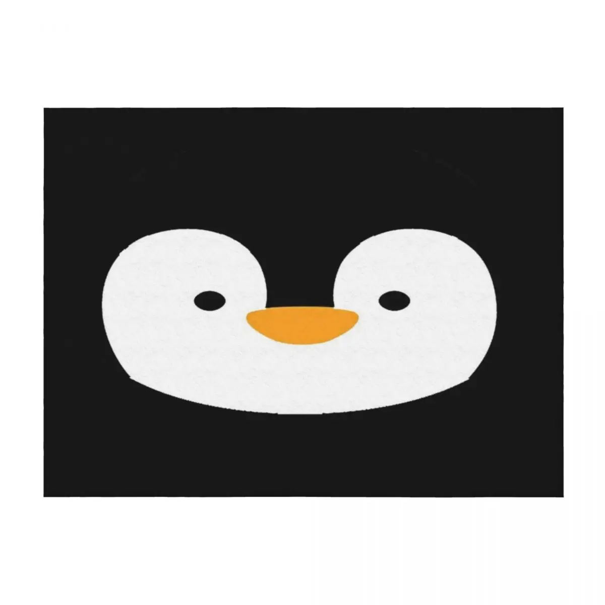 

Penguin Face Throw Blanket Luxury Designer Weighted Summer Flannel Blankets