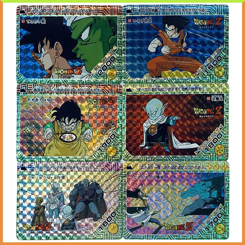 

Anime Goddess Story DIY ACG Tabletop Game Refraction Laser Collectible Card Son Goku Piccolo Kunshee Toys for boys Birthday Gift