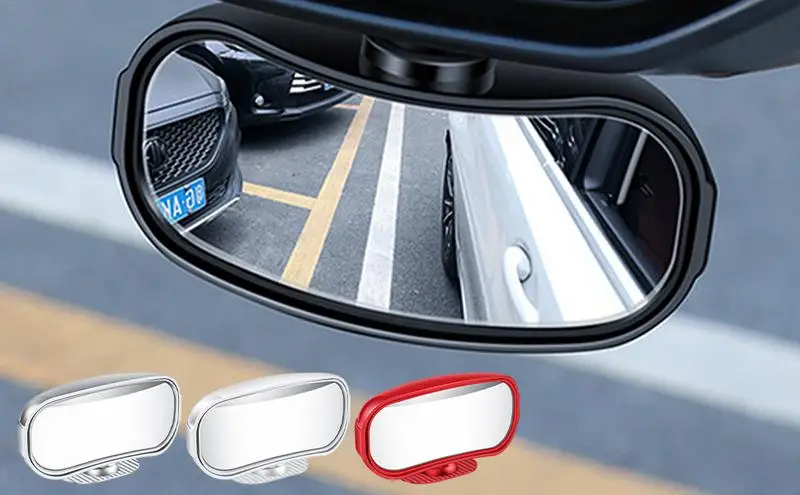 

Blind Spots Mirrors Auxiliary Mirrors For Reversing And Rearview 360 Degrees Rotating Car Safety Auxiliary Side Mirror For Cars