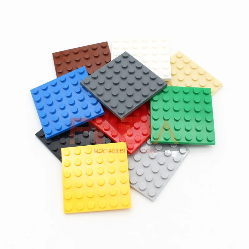 

10 шт., Детский конструктор Moc 3958, 6x6
