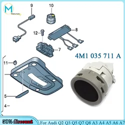 4M1 035 711A 4M 1035711 Ein Mikrofon für Audi-Auto für Q2 Q3 Q5 Q7 Q8 A3 A4 A5 A6 A7 S4 RS4 S5 RS5 S6 RS6 S7 RS7