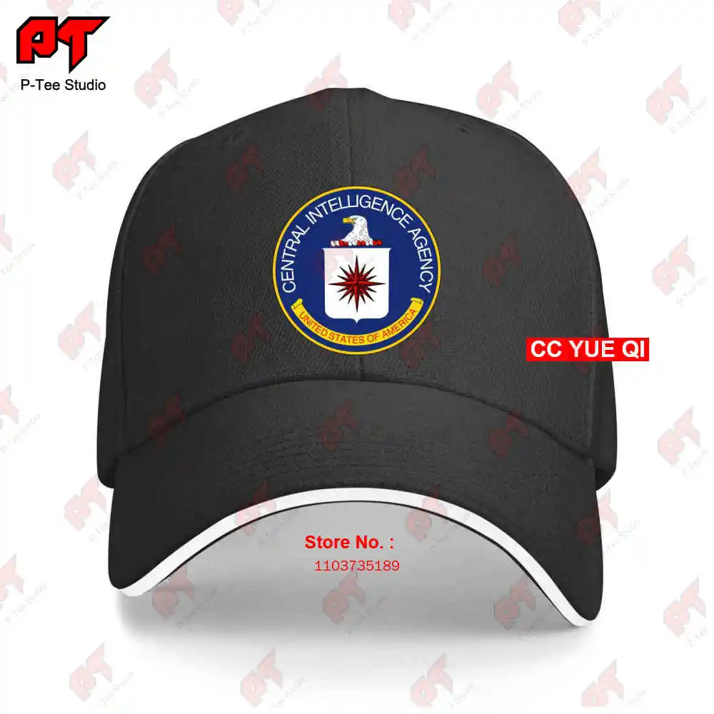 Central Intelligence Agency Cia Seal Baseball Caps Truck Cap 9KXM