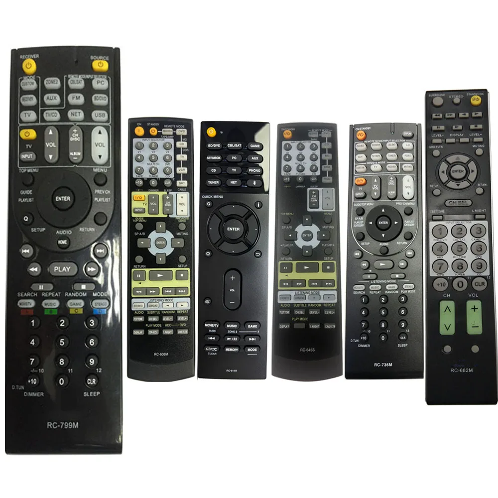 ONKYO Remote Control for TX-SR303 HT-S680 TH-SR700 SR605 SR800S HT-S5200 TX-NR906 Stereo Amplifier Universal Replacement RC