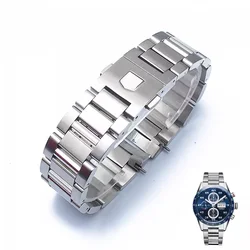 Solid Stainless Steel  Watch Band For Tag for Heuer Carrera CBN2A1D Competitive Potential WAY201S Series 22mm men Watch Straps