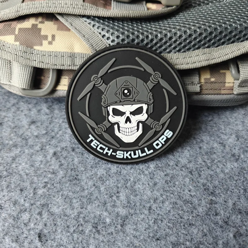 2026 Neue PVC-Patches, Moralabzeichen, für Kleidung, Hüte, Rucksäcke usw., mit Klettverschluss