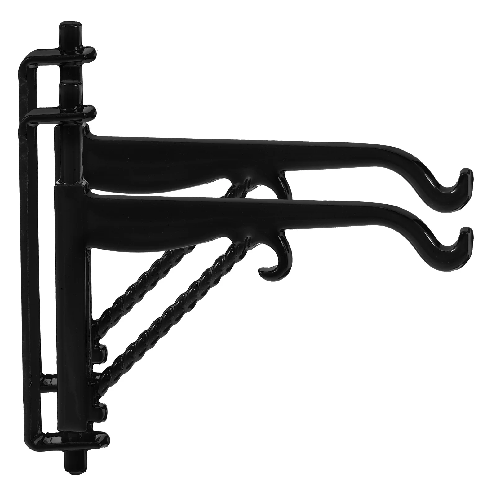 

2 Pcs Supplies Mini Hook Holder Accessories for Aluminum Alloy Dollhouse Miniature Plant Hooks