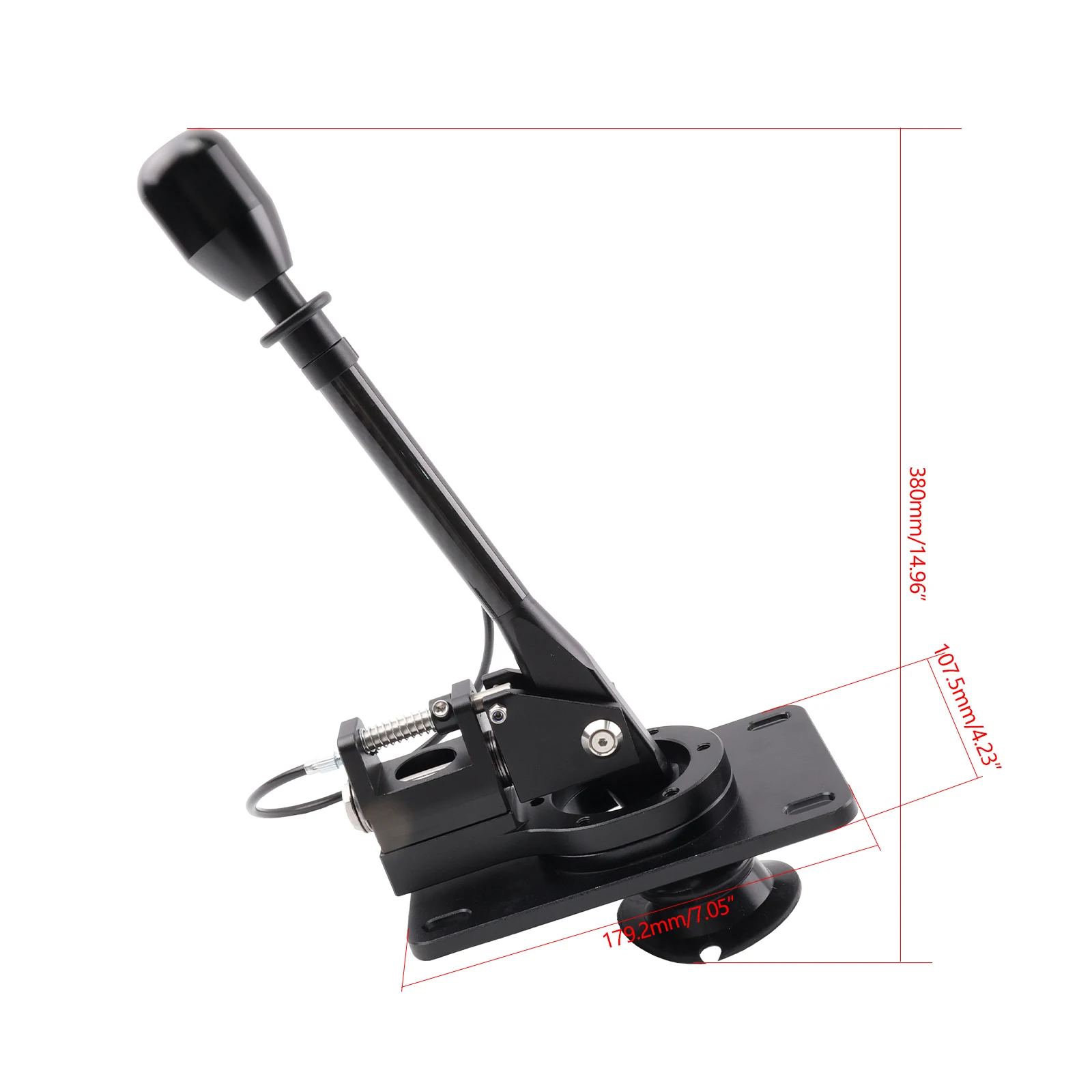Billet Aluminum H‑Pattern Short Throw Shifter Box With Gear Lockout For Hyundai Genesis Coupe 2010‑2016 Manual MT Quick Shift