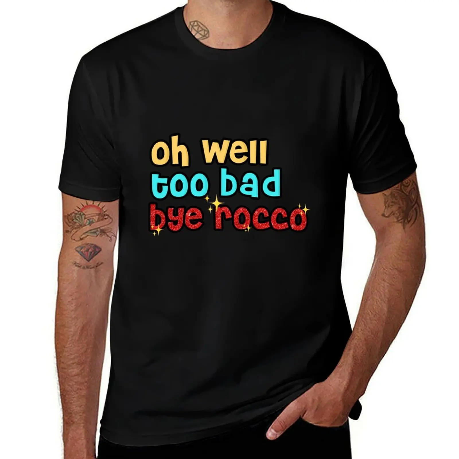 elmo and rocco T-Shirt man t shirts for men T-Shirt