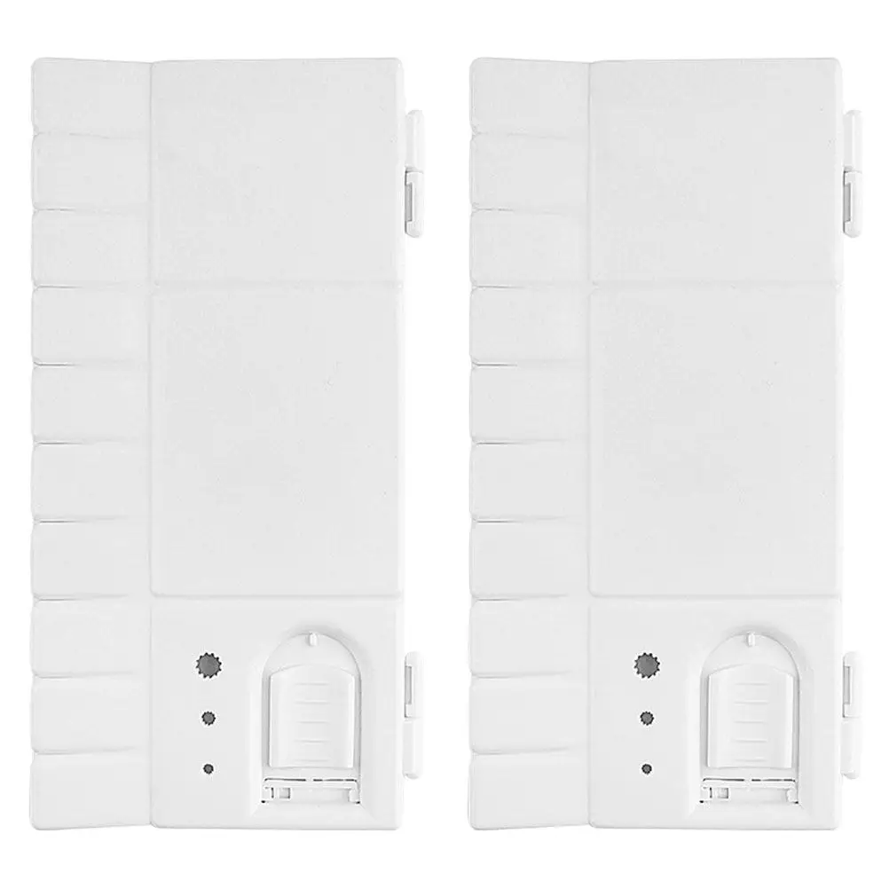 

Набор из 2 портативных пластиковых палитр для акварельных красок, легкие, для художников, студентов, для рисования и творчества на открытом воздухе