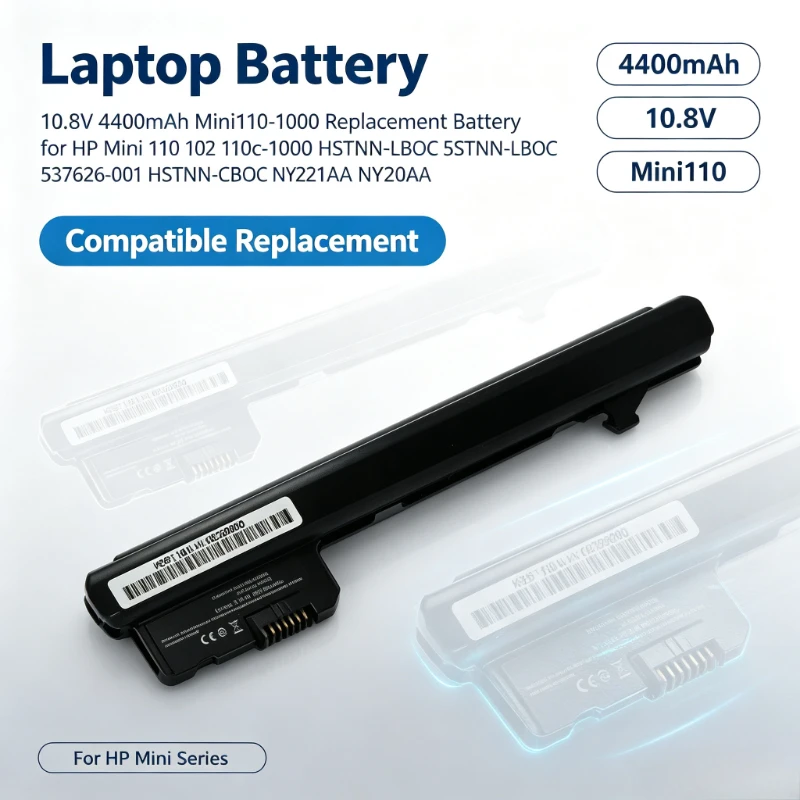 10.8V 4400mAh Mini110-1000 Laptop battery For HP Mini 110 102 110c-1000 HSTNN-LBOC 537626-001 HSTNN-CBOC NY221AA NY220AA