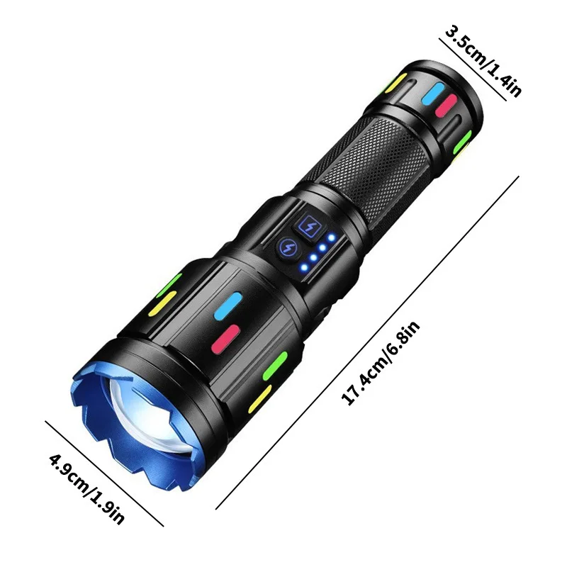 white-laser-led-flashlight-super-bright-zoomable-long-range-torch-high-capacity-battery-multifunctional-camping-outdoor-light