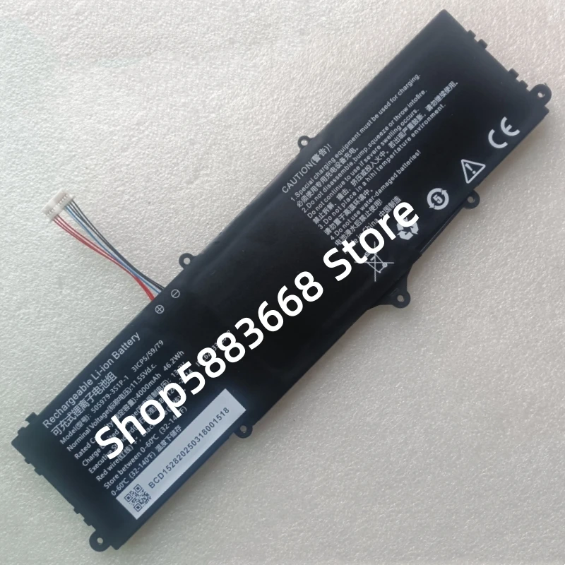 For Chuwi CoreBooK X4 X5 X 14 CWI529 505979-3S1P-1 505979-3S1P-2 Battery For Chuwi CoreBooK X CWI570 i5-1235U AMD RYZEN 5 7430U