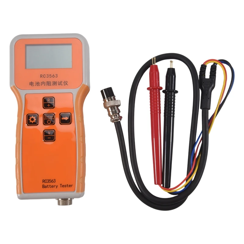 ●RC3563 Battery Voltage Internal Resistance Tester Trithium Lithium Iron Phosphate 18650 Battery Tester,Tester Probe