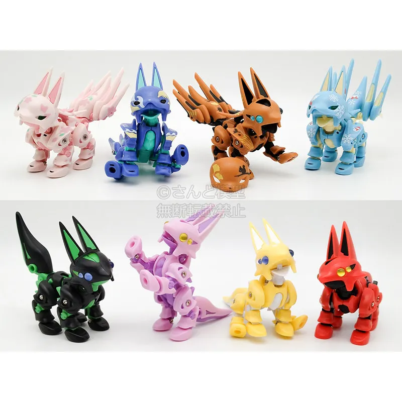 أصيلة SO-TA قناع ميكانيكي الثعلب P2 مفصل تجميع شخصية صغيرة صندوق أعمى سطح المكتب الديكور لعبة عصرية تحصيل هدية