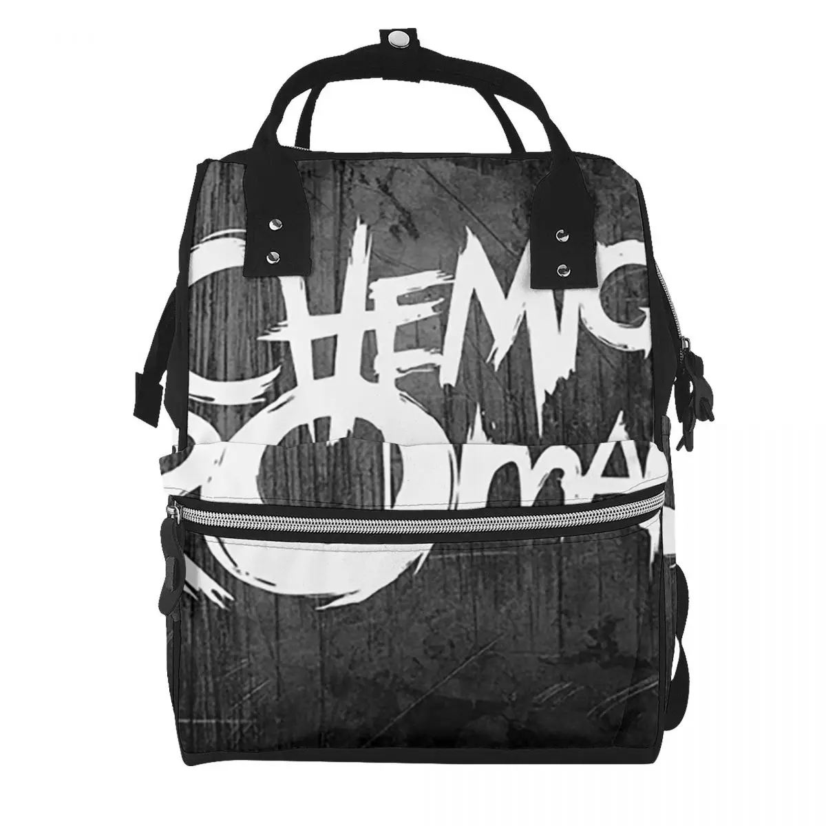 Mcr Band Punk Rock My Chemical Romance Student Backpack School Bag Hiking Travel Daypack for Men Women Bookbag Shoulder Bags