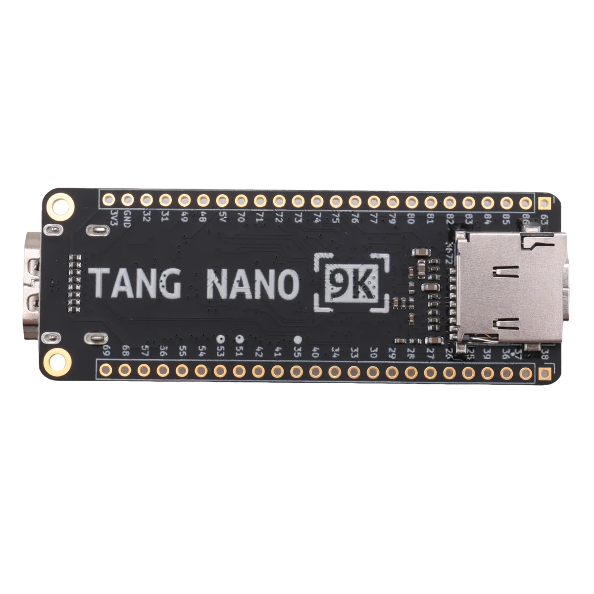 For Tang Nano 9K FPGA Gaoyun GW1NR-9 RISC-V RV HDMI-Compatible Development Board+1.14 Inch SPI Screen+2.54Mm Pin Header