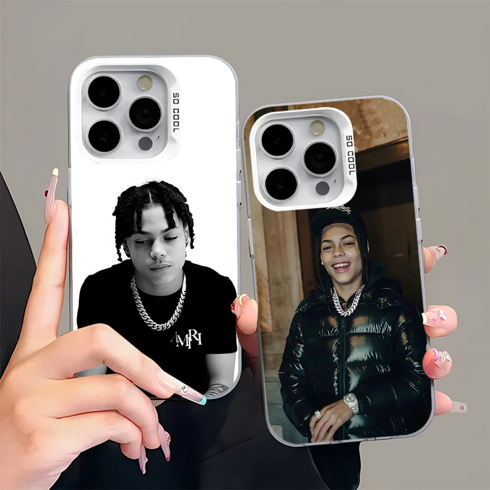 

Sugarhill Rapper Ddot Phone Case For iPhone 16,15,14,13,12,11,Pro,Max,Plus,Mini,XS,SE Anti Fall Gray White Matte Hard Bumper